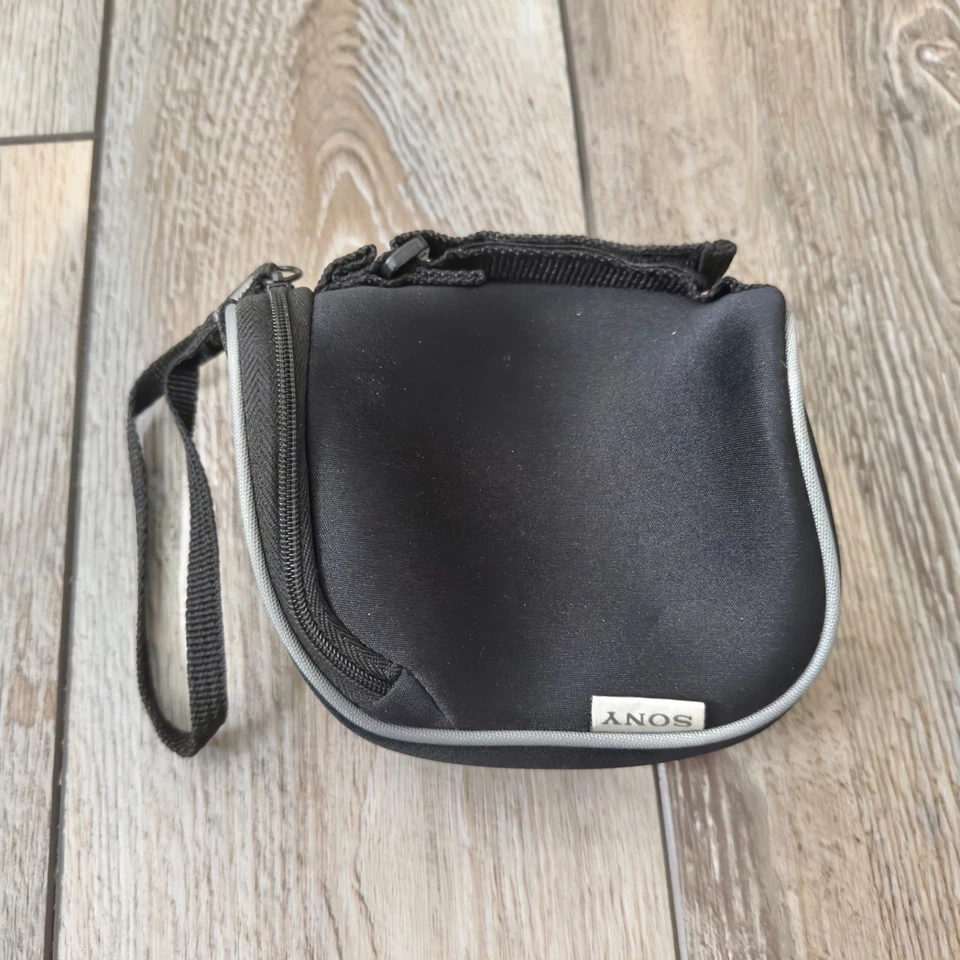 Genuine Sony LCS-BBD Handycam Neoprene Soft Carrying Case Camcorder Black Pouch - Image 1 of 4