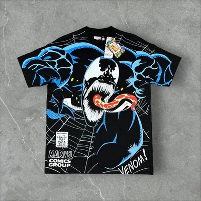 Nueva con etiquetas Camiseta Venom VS Spiderman Marvel Comics AOP Estampada Talla Grande Foto 1 de 4