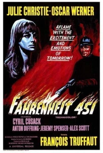70256 Fahrenheit 451 Oskar Werner Julie Christie pared 36x24 PÓSTER impresión - Imagen 1 de 7