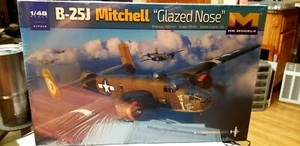 NEW SEALED! HK Models B-25J Mitchell "Glazed Nose" 1:48 Kit Ships Quick & FREE! - Picture 1 of 3