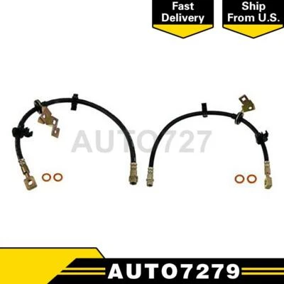 Línea de freno de manguera hidráulica de freno delantero para Mercedes-Benz ML320 2000 2001 2002 03 Foto 1 de 4