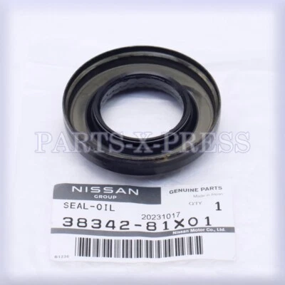 GENUINO OEM NISSAN INFINITI DIFERENCIAL CONVERTIDOR CARCASA SELLO DE ACEITE 38342-81X01 Foto 1 de 4