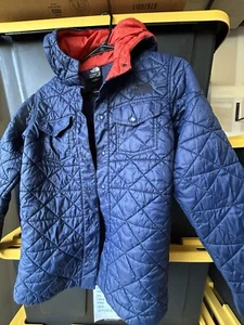 North Face Kids Jacket with Hoodie sz M 10-12 - Picture 1 of 5