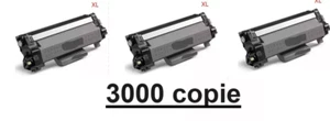 3 TONER PER BROTHER TN-2510XL MFC-L2800DW L2827DW L2400DWE L2627DW L2665DW L2445 - Foto 1 di 1