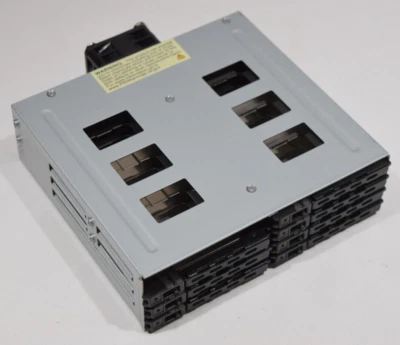 5.25" SATA Drive Enclosure - Mini-Raid HD Host 8-bay for 2.5" Drives 1 missing. - Image 1 of 4