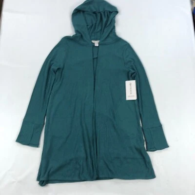 Cárdigan suéter Athleta Harmony Pose para mujer envoltura mediana abierto NUEVO Foto 1 de 4