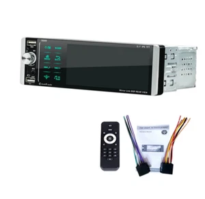 1Din 5.1in Car Radio MP3 USB AUX AM/FM Digital Media Stereo Receiver Mirror Link - Picture 1 of 23
