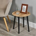 Round Modern Wooden MDF Side End Table Design Coffee Living Bed Room Furniture