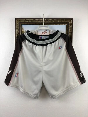 Vintage 90's Champion Shorts San Antonio Spurs NBA Rare Mens White Size XXL - Image 1 of 4