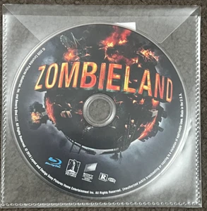 NEW ZOMBIELAND (2009) - Blu-ray disc only in clear plastic envelope / no case - Picture 1 of 3