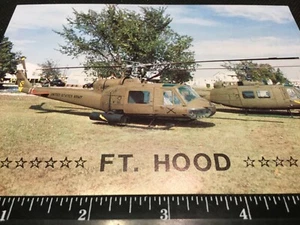 Vintage Postcard Fort Hood, TX (Helicopters) - Picture 1 of 8