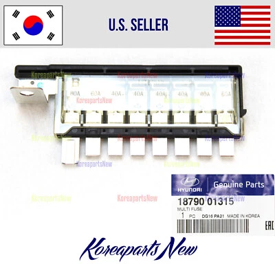 Caja de fusibles multi bloque de fusibles ⭐GENUINO⭐1879001315 se adapta a Kia Optima 2014-2015 Foto 1 de 2