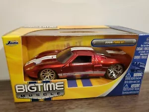 2005 Ford GT Jada Toys Big Time Muscle 1:32 Scale Die Cast New - Picture 1 of 9