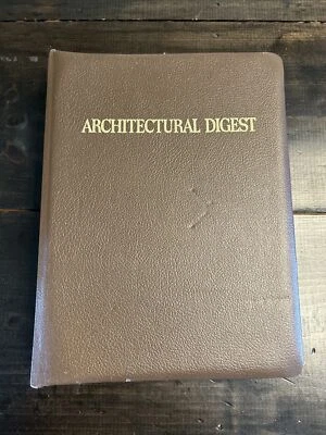 Vintage Bound Architectural Digest January ~ May 1979 (5 Issues) Collection Ads - Image 1 of 4