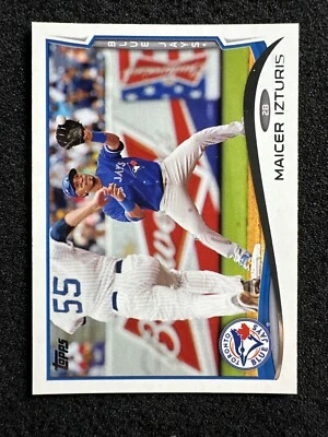 MAICER IZTURIS #554 2014 Topps Baseball QTY Toronto Blue Jays - Image 1 of 2