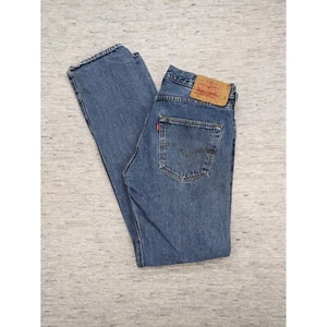 Levi's 501 Jeans Straight Leg Button Fly Denim Classic Fit 31x33 - Picture 1 of 12