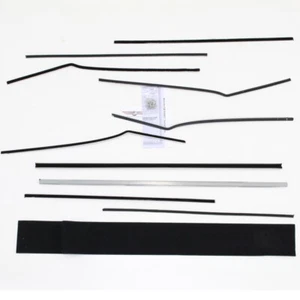 55 56 57 Chevrolet Bel Air Feltkit Weatherstrip Listwy szybowe Uszczelka - Zdjęcie 1 z 2