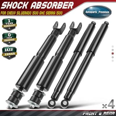 4x Front & Rear Shock Absorber for Chevy Silverado 1500 GMC Sierra 1500 Classic - Image 1 of 4