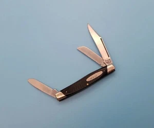 BUCK - MADE IN USA - 303 Cadet Pocket Knife 1966-68? - 3 Plain Blade Slipjoint - Picture 1 of 11