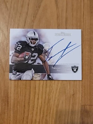 2011 TOPPS PRECISION 💎TAIWAN JONES 💎Rookie ON CARD AUTOGRAPH🔥RC Auto CNB🔥 - Image 1 of 4