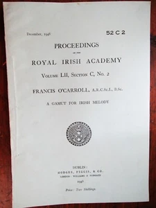 Proceedings of the Royal Irish Academy -  2 issues - 1948 - Archaeology Section - Picture 1 of 3