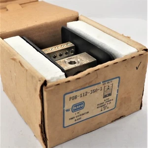 Ilsco PDB-112-350-1 Power Distribution Block 1-Pole 600V 350MCM PDB1123501 - Picture 1 of 10