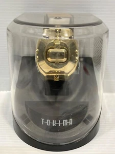Bandai Tokima Digi watch wristwatch Gold Color Urethane Japan Retro Toy 1998Rare - Picture 1 of 3