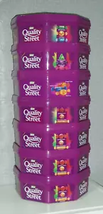 NESTLE QUALITY STREET PLASTIC TUBS x 9 - © 2018 - © 2024 - 2025 - EMPTY - Bild 1 von 4