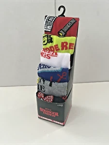 Netflix Stranger Things NEW 6 Pair CREW SOCKS Men Size 8-12 Bioworld - Picture 1 of 6