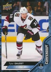 2016-17 Upper Deck Compendium Blue #12 TYLER GAUDET - Arizona Coyotes - Bild 1 von 1