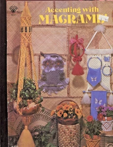 Accenting With Macrame Craft Course Pattern Booklet HH-41 3014370 - Picture 1 of 10