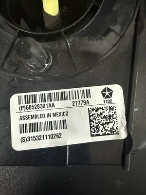 Mopar-(68528301AA)-2013-2022 Ram - Steering Column Control Module Clock Spring - Image 1 of 3