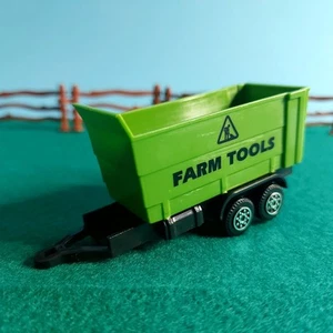 Farm Tools Trailer Dual Axle Farm Cart Agricultural Farming Vehicle Accessory - Picture 1 of 5