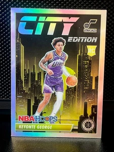 2023-24 Nba Hoops Premium Stock - Keyonte George #16 - City Edition Silver (RC) - Imagen 1 de 2