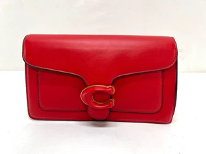 Coach Tabby Red Shoulder/Crossbody Bag - Picture 1 of 9