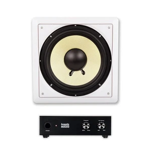 Acoustic Audio HD-S10 Flush Mount Subwoofer In Wall with 10" Speaker and Amp - Picture 1 of 7