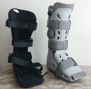 AIRCAST Pneumatische Fuß-Orthese / DJO LLC Medium + Omnimed Fußbruchstiefel M - Bild 1 von 11