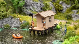 Noch H0 14691 Fischerhütte, 4.4x2.0x3.0cm - Bild 1 von 2
