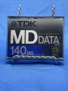 TDK Rewritable MD DATA 140MB MiniDisc - US Seller - Picture 1 of 4