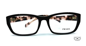 Prada PR18O DHO-1O1 Chocolate Brown Eyeglasses New Authentic 54 - Picture 1 of 6