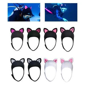 Cat Ears Scuba Diving Hood Cap Swimming Hat 3mm Neoprene Diving Wetsuit Hood Men - Picture 1 of 55