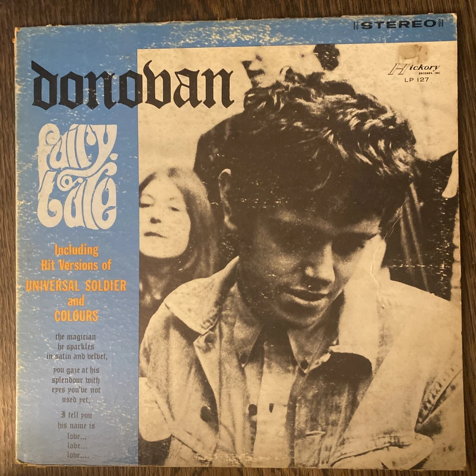 Donovan Fairy Tale Vinyl LP Orig Hickory Record G++ - Image 1 of 4