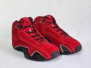 Air Jordan XXI 21 OG Sz 9.5 Red Suede (313495-602 ) - Picture 1 of 14