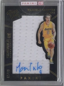 2015-16 Black Gold Marcelo Huertas Sizable Signatures Autograph RC! 81/99 - Picture 1 of 2