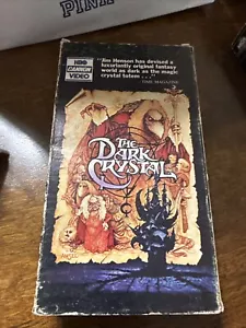 The Dark Crystal VHS HBO Video Weintraub Entertainment - Picture 1 of 6