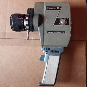 camera crown 8 vintage rare collectors movie cam with Zoom lens - Picture 1 of 5