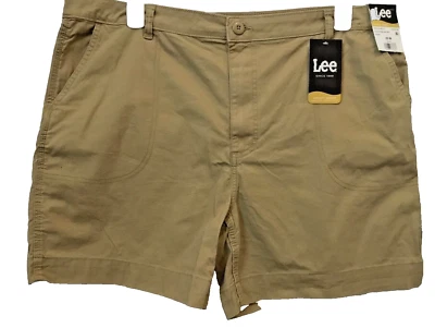 LEE HERETAGE REGULAR FIT TIRO ALTO CAQUI BRONCEADO PETO PANTALONES CORTOS UTILITARIOS Talla 20 M Foto 1 de 4