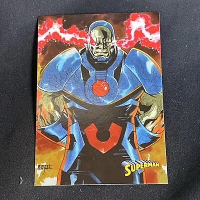 2013 Cryptozoic DC Superman: The Legend Parallel Foil Card #07 - Image 1 of 2