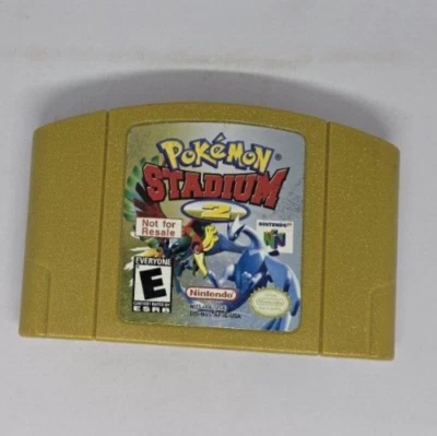 Pokémon Stadium 2 Not For Resale Demo Nintendo 64 N64 Cart Good Shape - Image 1 of 2