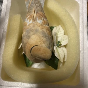 LENOX Bird Turtle Dove Fine Porcelain Vintage Figure 3" Tall - Picture 1 of 2